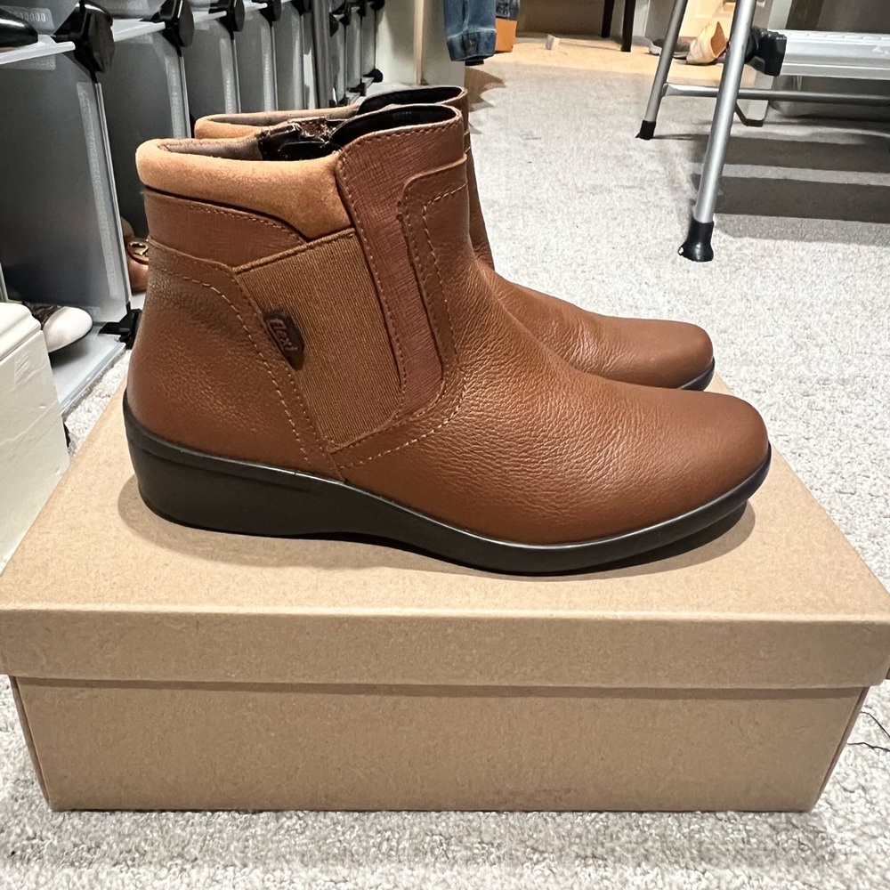 Flexi leather comfort boots